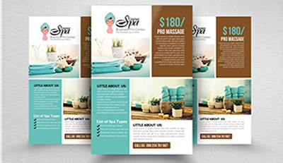Bí quyết để có được tờ rơi quảng cáo spa, thẩm mỹ viện ấn tượng