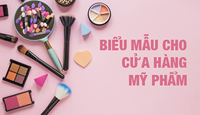 Khi in biểu mẫu cho cửa hàng mỹ phẩm cần lưu ý những gì?